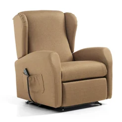 Viadurini Living Aufstehsessel Und Massagesessel-Lift-Sessel mit extra großem Sitz aus Made in Italy-Stoff – Margaret