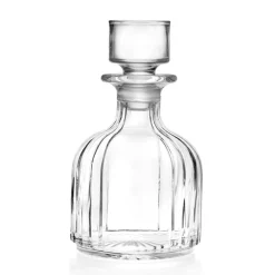 Viadurini Kitchen Italienisches Kristallgeschirr-Likör-Set aus ökologischem Kristall, stapelbar 3 Stück - Spicco