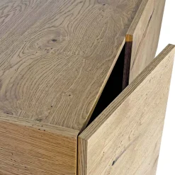 Viadurini Living Anrichte-Living Sideboard mit 4 Türen aus Massivholz Made in Italy - Khal