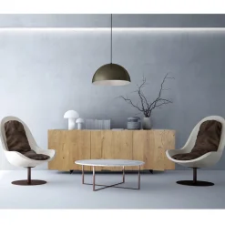 Viadurini Living Anrichte-Living Sideboard mit 3 Türen aus Massivholz Made in Italy - Khal