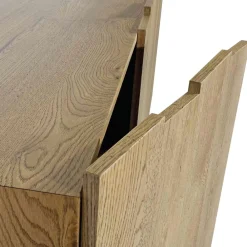 Viadurini Living Anrichte-Living Sideboard mit 3 Türen aus Massivholz Made in Italy - Khal