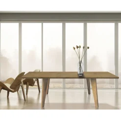 Viadurini Living Esstische Nach Mass|Esstische-Living Table in Faux Solid Oak mit verschiedenen Kanten Made in Italy - Treebeard