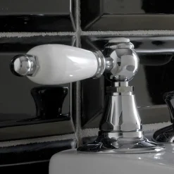 Viadurini Taps Bidetarmaturen-3-Loch-Bidetbatterie mit interner Lieferung aus Messing Made in Italy - Noriana