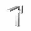 Viadurini Taps Waschbeckenarmaturen-Long Spout Washbasin Mixer für Badezimmer aus Messing Made in Italy - Panela