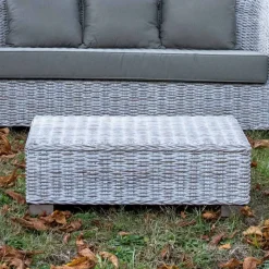 Viadurini in the Garden Garten Lounge Set-Lounge im Freien aus natürlicher Kubù-Faser mit Kissen - Isildur