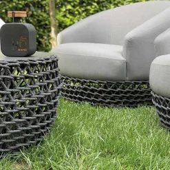 Viadurini in the Garden Garten Lounge Set-Lounge-Set für den Außenbereich mit gewebtem Stoffsockel - Pixie