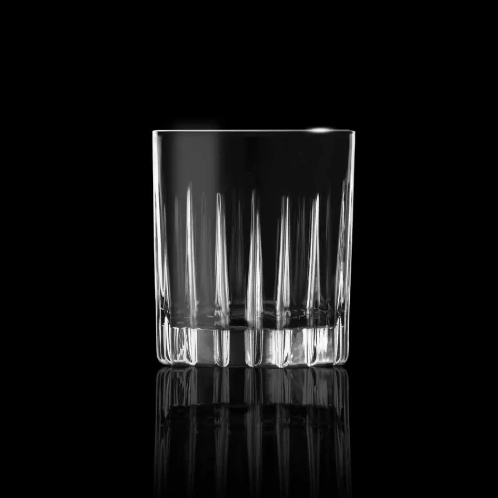 Viadurini Kitchen Italienisches Kristallgeschirr-Lowball Tumbler Basso Altmodische Brille für Cockatil 12 Stück - Senzatempo