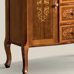 Viadurini Classic Anrichte-Luxuriöses klassisches Sideboard für Wohnzimmer aus Made in Italy Holz - Katerine