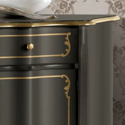 Viadurini Classic Anrichte-Luxuriöses Sideboard mit 3 Türen und 3 Holzschubladen Made in Italy - Leonor