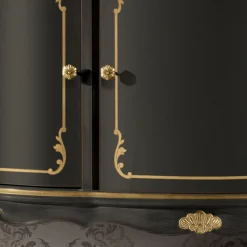 Viadurini Classic Anrichte-Luxuriöses Sideboard mit 3 Türen und 3 Holzschubladen Made in Italy - Leonor