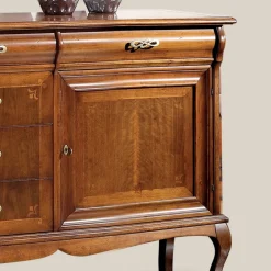 Viadurini Classic Anrichte-Luxuriöses Wohnzimmer-Sideboard aus klassischem Made in Italy-Holz - Helisa