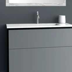 Viadurini Bathroom Badmöbel Stehend-Luxus Design Badezimmermöbel aus Holz 90 cm Made in Italy - Cizco