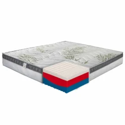 Viadurini Night Design Doppelbett Matratzen-Luxus Doppelmatratze aus Memory Foam H 25 cm Made in Italy – Idea