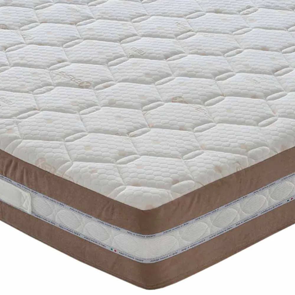 Viadurini Night Design Einzelbett Matratzen-Luxus Einzel-Matratze aus Memory Foam H 25 cm - Carbone