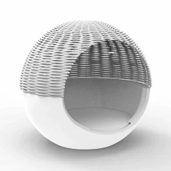 Vondom Gartensofas-Luxus Garten Daybed Round Design mit geflochtenem Seil - Ulm Moon von