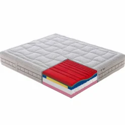 Viadurini Night Design Queen Size Matratze-Luxus Queen Size Matratze aus Memory Foam H 25 cm – Platinum