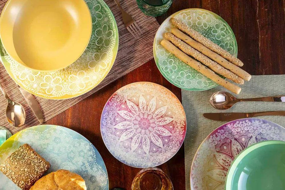 Viadurini Kitchen Besteck Set-Luxus 24-teiliges Besteckset aus Stahl mit Design - Wisconsin