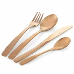 Viadurini Kitchen Besteck Set-Luxus 24-teiliges Besteckset aus Stahl mit Design - Wisconsin