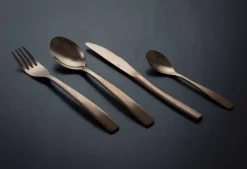 Viadurini Kitchen Besteck Set-Luxus 24-teiliges Besteckset aus Stahl mit Design - Wisconsin