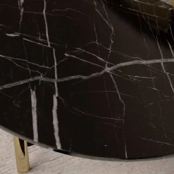 Viadurini Living Couchtische Aus Stein-Luxus-Couchtisch aus schwarzem Marmor oder Waldbraun Made in Italy - Manolo