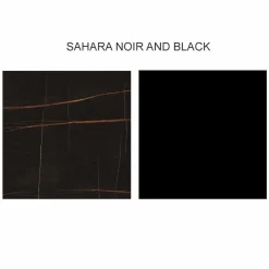 Viadurini Living Moderne Couchtische-Luxus-Couchtisch mit 2 runden Tops in Gres Made in Italy - Stockholm