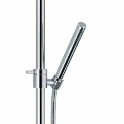 Viadurini Taps Duschsäulen-Luxus-Duschsäule in Messing-Chrom-Finish Made in Italy - Gallo