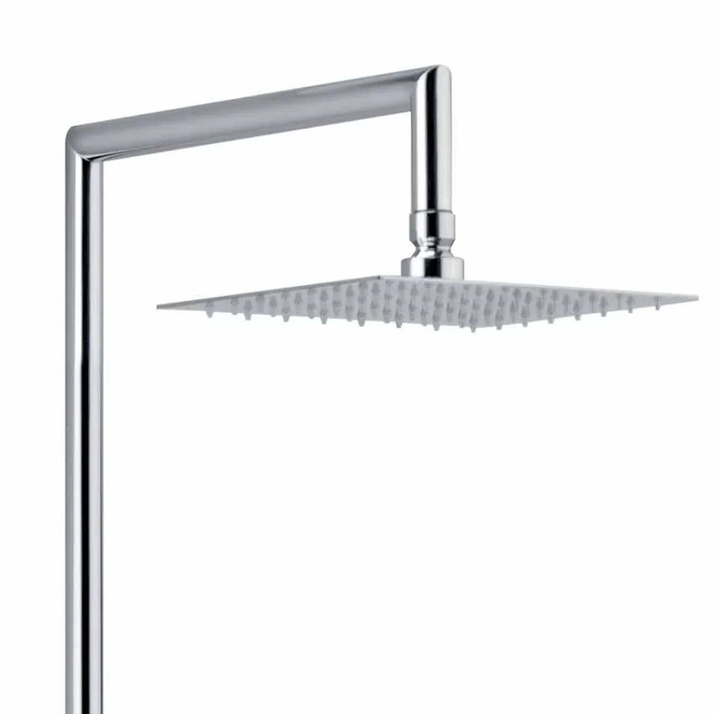 Viadurini Taps Duschsäulen-Luxus-Duschsäule in Messing-Chrom-Finish Made in Italy - Gallo