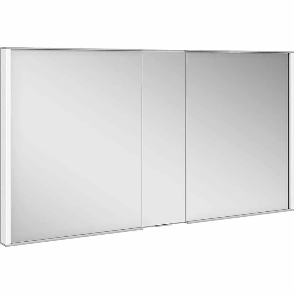 Viadurini Bathroom Badspiegel-Luxus-Einbauschrank, LED-Licht und Touch-Tastatur - Demon
