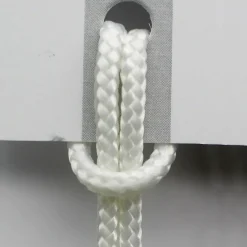 Viadurini Living Moderne Stühle-Luxusstuhl mit Armlehnen aus gebleichter Buche und Seil Made in Italy - Nora