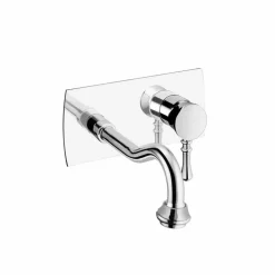 Viadurini Taps Waschbeckenarmaturen-Made in Italy Design Einplatten-Wandmischer - Neno