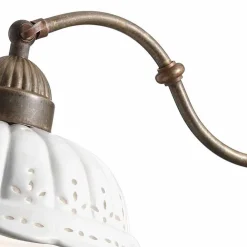 Il Fanale Vintage Wandleuchten-Made in Italy Designer Wandstrahler im Liberty Stil Anita