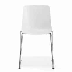 Viadurini Living Moderne Stühle-Made in Italy Esszimmerstuhl aus Metall und Polypropylen, 4-teilig - Carlita