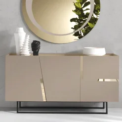 Viadurini Living Sideboards-Madia in Melamin und MDF mit Laminateinsätzen Made in Italy - Gordita