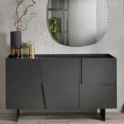 Viadurini Living Sideboards-Madia in Melamin und MDF mit Laminateinsätzen Made in Italy - Gordita