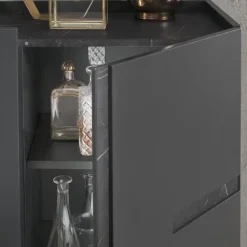 Viadurini Living Sideboards-Madia in Melamin und MDF mit Laminateinsätzen Made in Italy - Gordita
