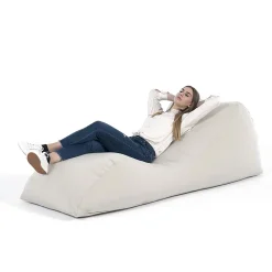 Viadurini Living Recamiere|Recamiere-Maestrale Indoor-Wohnzimmerbett aus weißem Leinenstoff