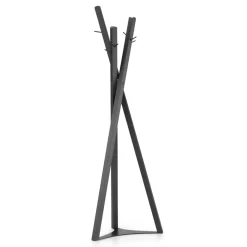 Viadurini Living Garderobenständer-Massiver Eschenmantelständer mit Metallstiften Made in Italy - Bienna