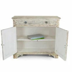 Viadurini Living Anrichte-Massives Fichtenholz Sideboard mit internen Regalen Made in Italy - Pierrot