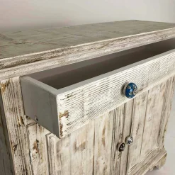 Viadurini Living Anrichte-Massives Fichtenholz Sideboard mit internen Regalen Made in Italy - Pierrot