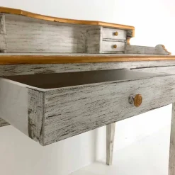 Viadurini Living Design Schreibtische-Massivholz handgefertigter Schreibtisch mit Made in Italy Schubladen - Amela