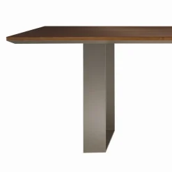 Viadurini Living Esstische-Massivholz-Küchentisch und Eisenbeine Made in Italy - Pegasus