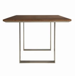 Viadurini Living Esstische-Massivholz-Küchentisch und Eisenbeine Made in Italy - Pegasus