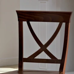 Viadurini Living Klassische Stühle-Massivholzstuhl Klassisches Design Gekreuzte Rückenlehne - Debussy