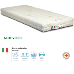 Viadurini Night Design Einzelbett Matratzen-Matratze Bio Forma Single, sicher und langlebig