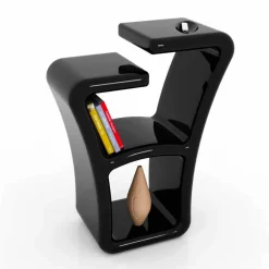 Viadurini Design Konsolentisch Flur-Möbel mit Ablagefächer in modernem Design Twice Made in Italy