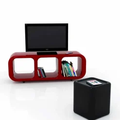 Viadurini Design Tv-Möbel-Möbel mit Behälter in modernem Design Eracle Made in Italy