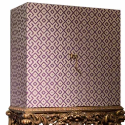 Viadurini Living Vitrinen-Möbel mit geschnitzte Basis aus Holz,luxury Design, made in Italy, Sam