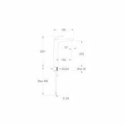 Viadurini Taps Waschbeckenarmaturen-Messing Design Waschbecken Mixer Made in Italy - Filipo