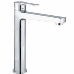 Viadurini Taps Waschbeckenarmaturen-Messing Extended Basin Mixer ohne Abfluss Made in Italy - Sindra