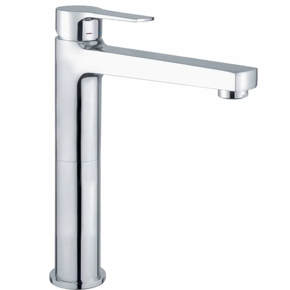 Viadurini Taps Waschbeckenarmaturen-Messing Extended Basin Mixer ohne Abfluss Made in Italy - Sindra